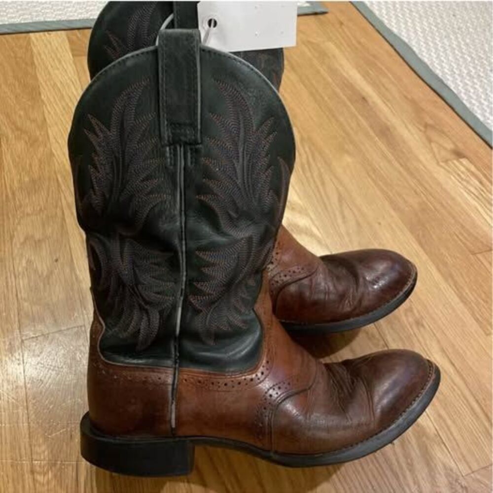 Ariat Heritage Stockman Cowboy Boots size 9 1/2
